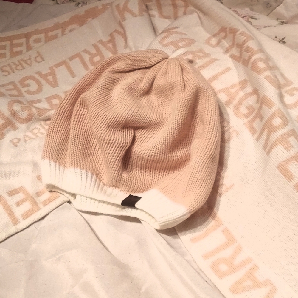 New Karl Lagerfeld scarf and hat